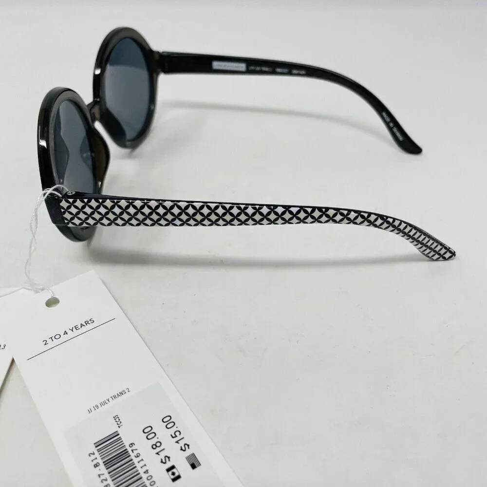 Janie and Jack Toddler Girls‎ Size 2-4 Years Round Sunglasses with Diamond Print